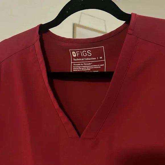 Figs Casma Top Pink | Size M - Picture 2 of 4